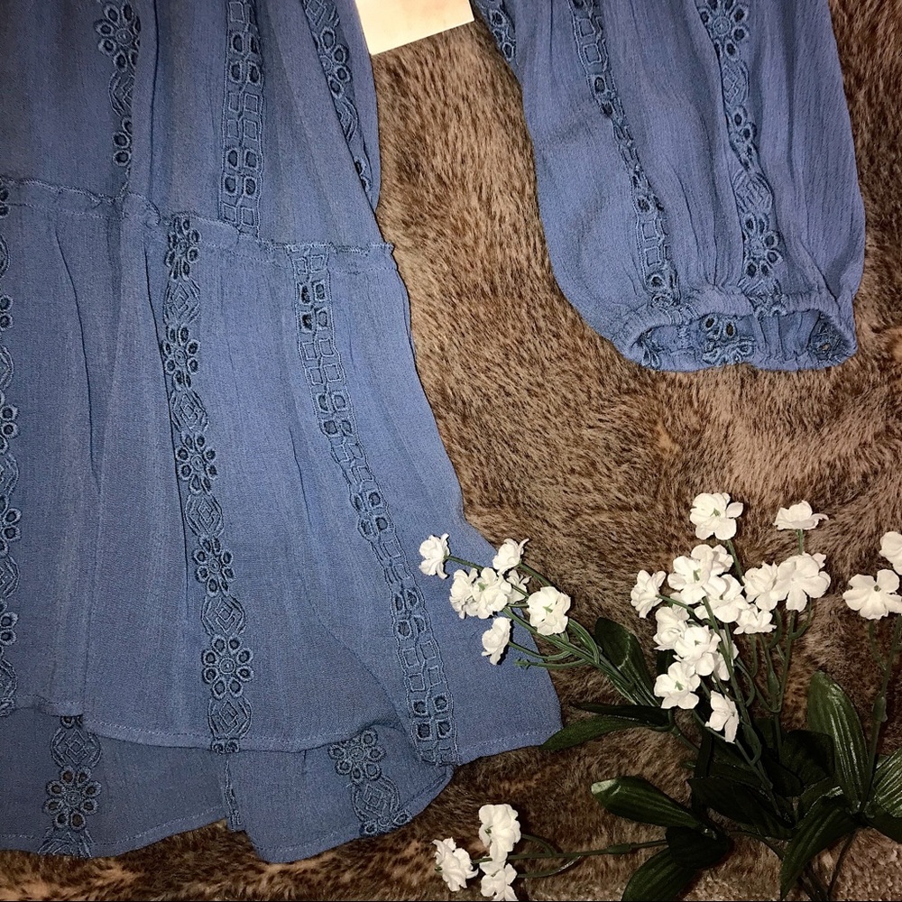 NWT Altar’d State A Beautiful Soul eyelet Top - Picture 4 of 7